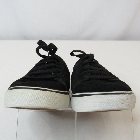 DC Low Suede Skateboarding Sneakers Sport Shoe Black /white - Picture 8 of 10